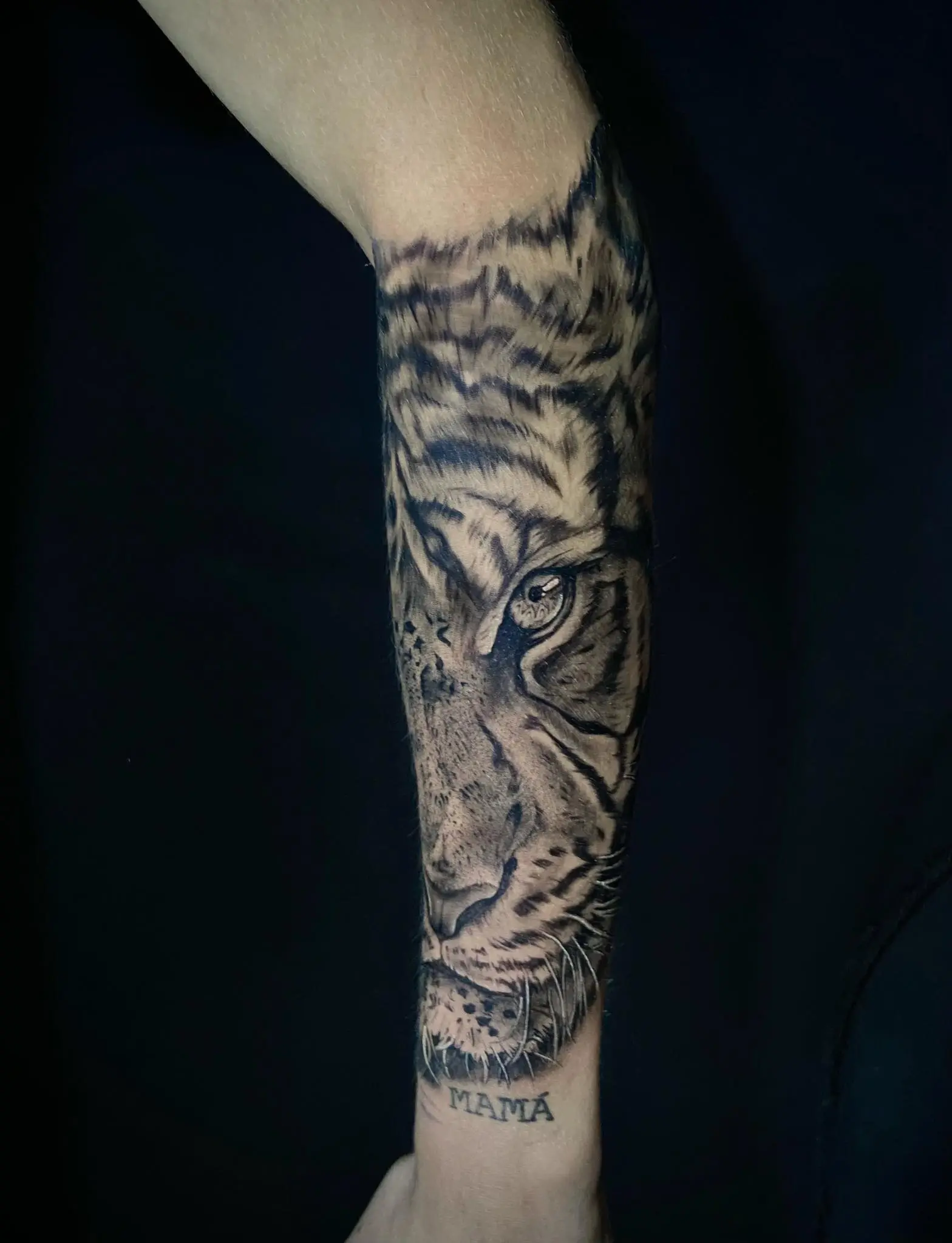 tatuaje de un tigre