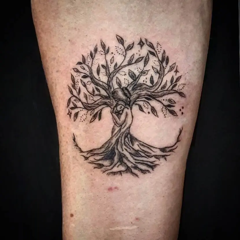 tatuaje arbol de vida