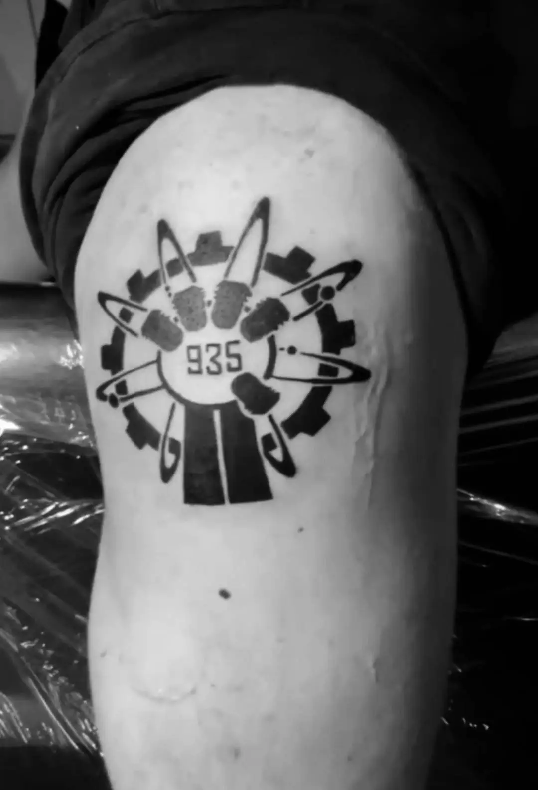 tatuaje de una rueda